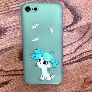 Green phone case iPhone 7